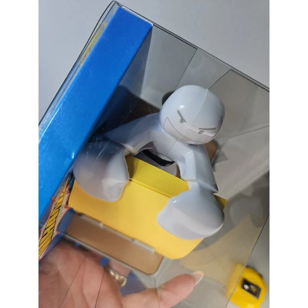 Post It Note Dispenser Karate Martial Arts WHAM! Whimsical Man w/Pen Holder New